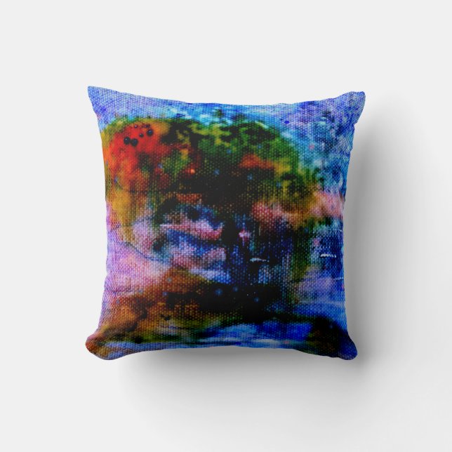 River Reflections  Throw Pillow (Front)
