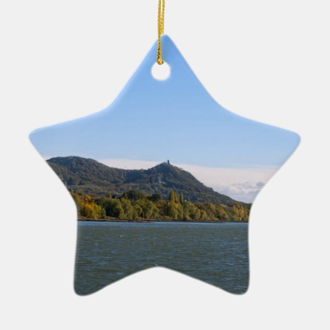 River Rhein Ceramic Ornament (Front)