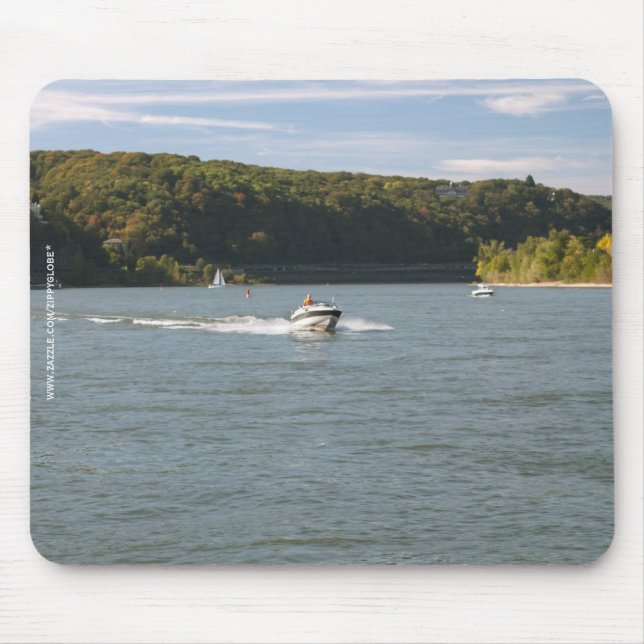 River Rhein Mouse Pad (Front)