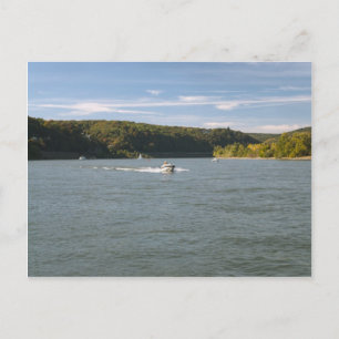 River Rhein Postcard