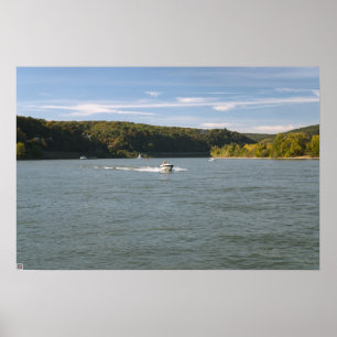 River Rhein Poster