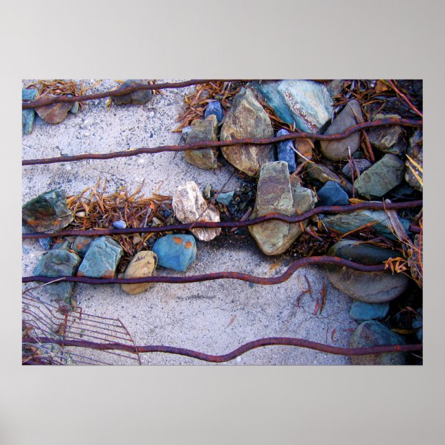 River Rock Composition Poster (Front)