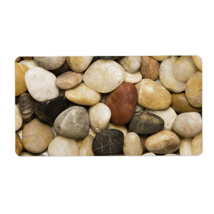 River Rock Stone Background - Customized Template