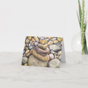 River Rocks Card