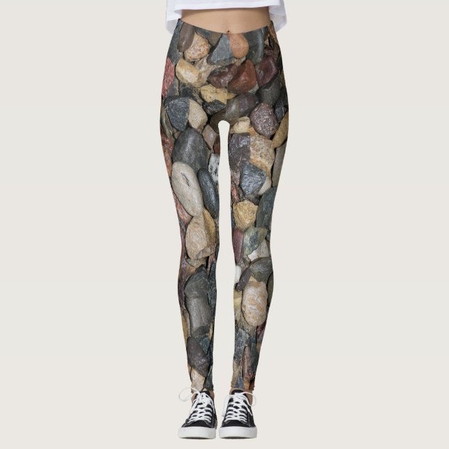 River Rocks Design Leggings (Front)