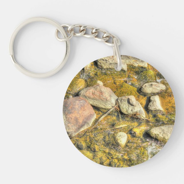 River Rocks Keychain (Front)