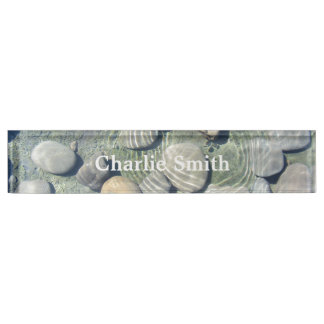 River Rocks Nameplate