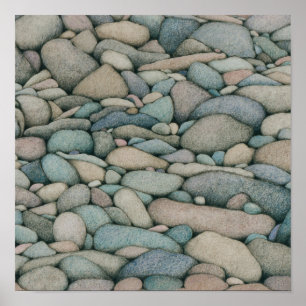 River Rocks Print