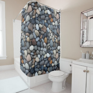 River Rocks Shower Curtain