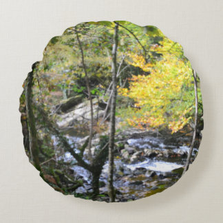 river round pillow