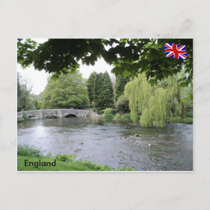 River Rye, Peak District, Derbyshire, England. Postcard