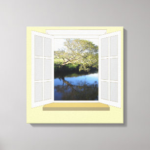 River Scene Canvas Print