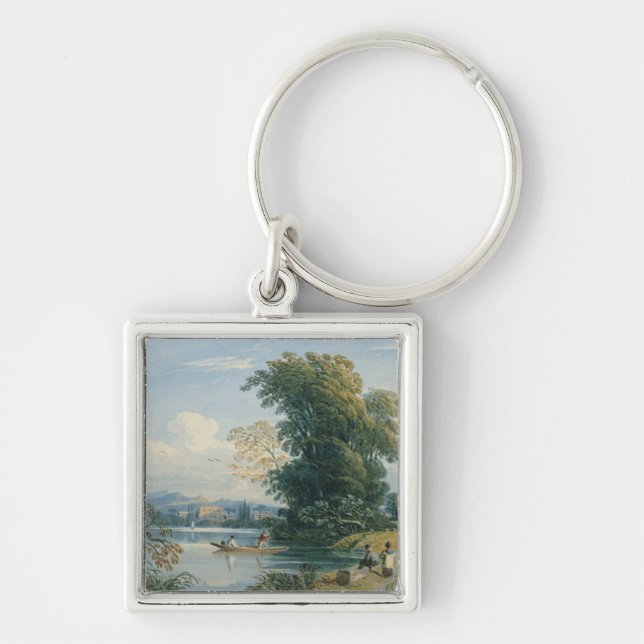 River Scene Keychain (Front)