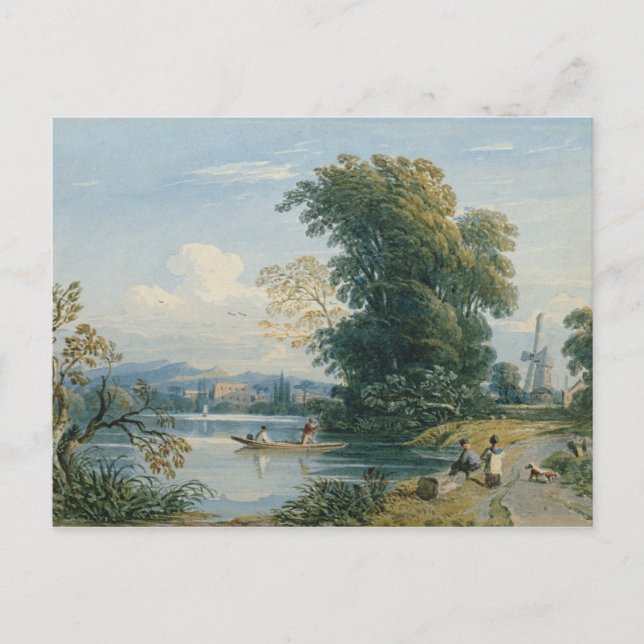 River Scene Postcard (Front)