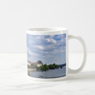 River side of Prague, Republic Czech, Coffee Mug