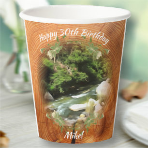 River South Birthday 0365 Paper Cups