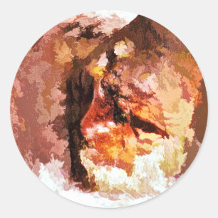 RIVER SPIRIT CLASSIC ROUND STICKER