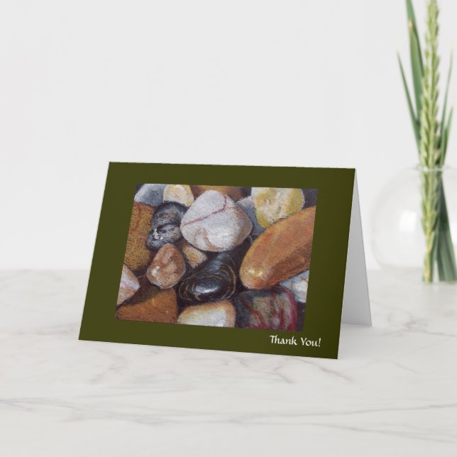 RIVER STONES THANK YOU CARD (Front)