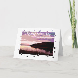 RIVER SUNSET CARD