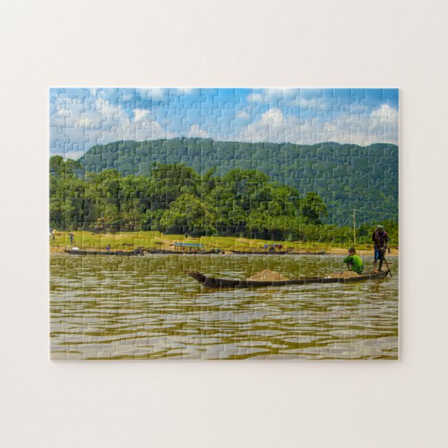 River Tamron Bangladesh. Jigsaw Puzzle (Horizontal)