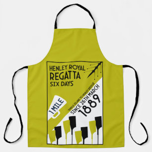 River Thames Regatta - Vintage Retro Style Rowing  Apron