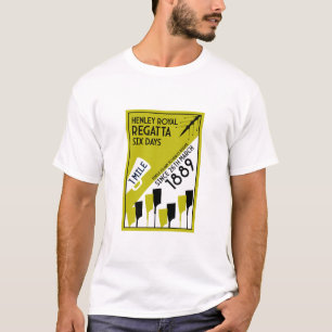 River Thames Regatta - Vintage Retro Style Rowing  T-Shirt