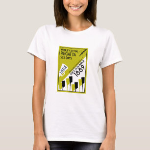 River Thames Regatta - Vintage Retro Style Rowing T-Shirt