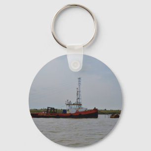 River Thames Tug Boat Keychain
