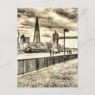 River Thames View Postcard