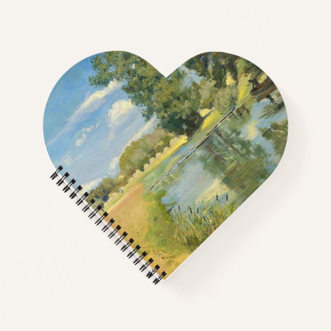 River Through a Harvest Landscape, Summer Notebook (Front)