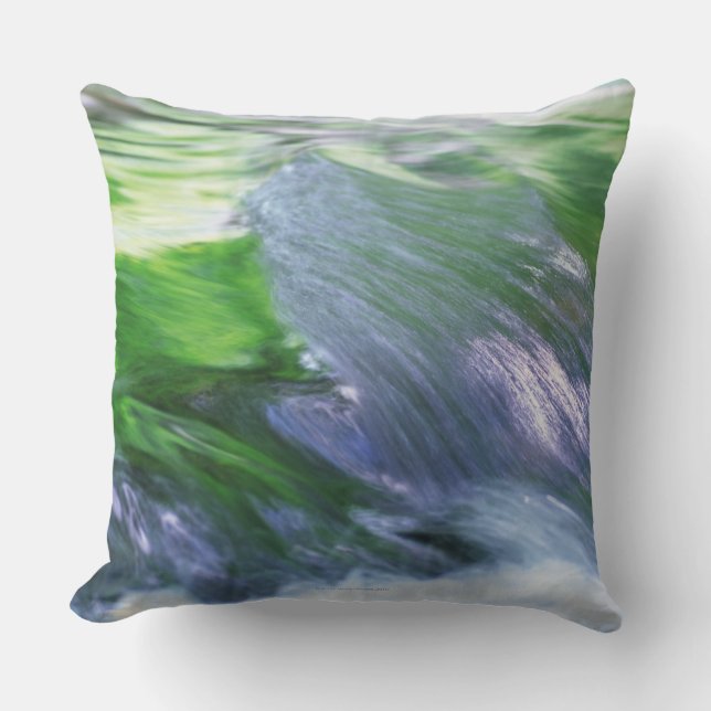 River Throw Pillow (Front)