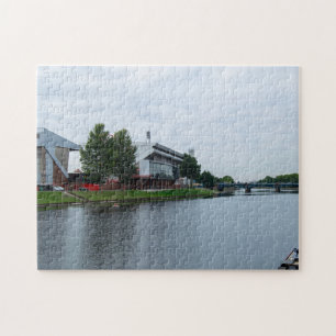 River Trent and Nottingham Forest Stadium Jigsaw Puzzle
