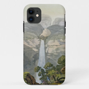 River Vinagre Waterfall, near the Puraci Volcano, iPhone 11 Case