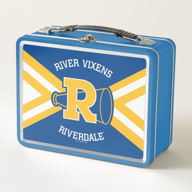 River Vixens Cheer Uniform Metal Lunch Box (Front)