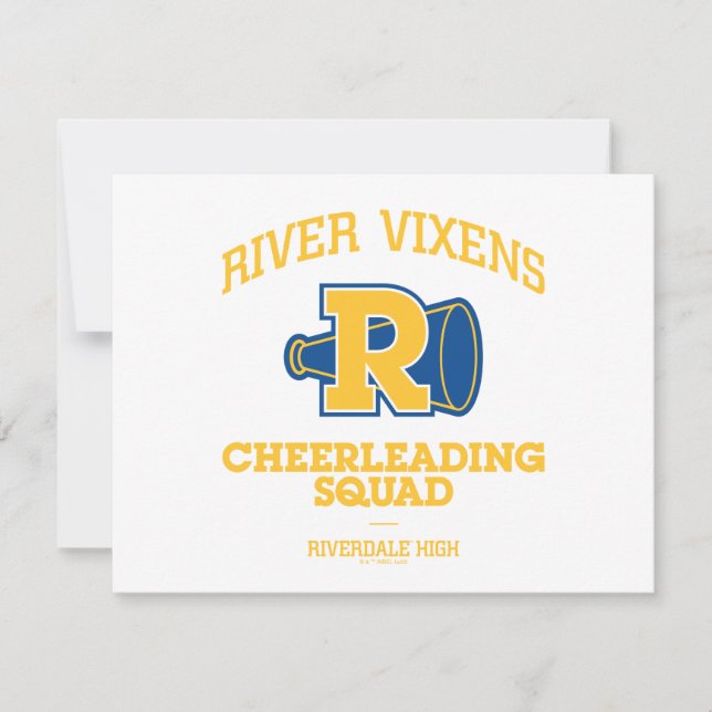 River Vixens Cheerleading Squad Card (Front)