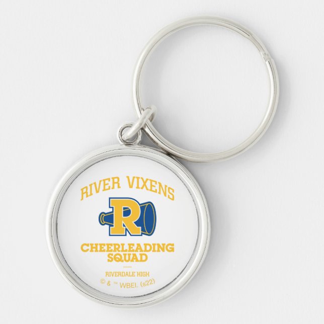 River Vixens Cheerleading Squad Keychain (Front)