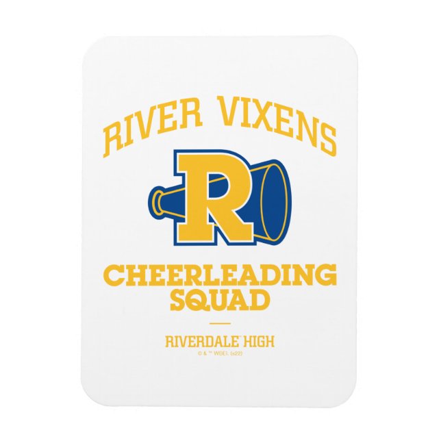 River Vixens Cheerleading Squad Magnet (Vertical)