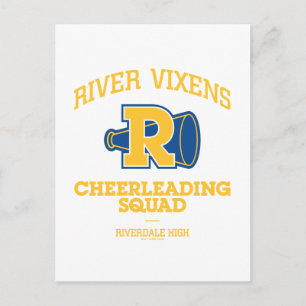 River Vixens Cheerleading Squad Postcard