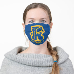 Movie Theater Film Reels Adult Cloth Face Mask, Zazzle
