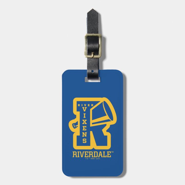 River Vixens Letterman Luggage Tag (Front Vertical)