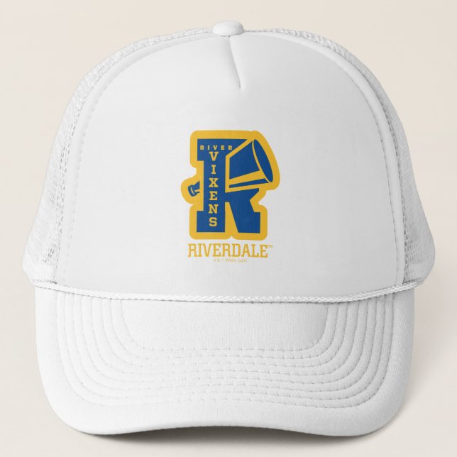 River Vixens Letterman Trucker Hat (Front)