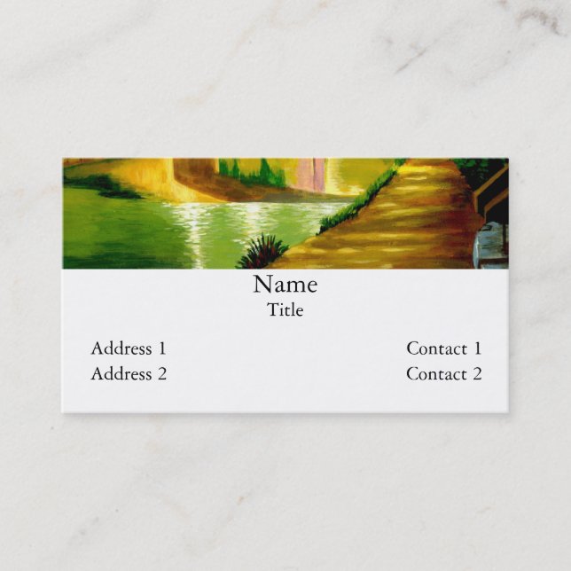 River Walk Business Card (Front)