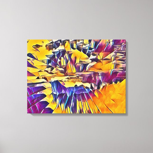 RIVER WATER CANVAS PRINT (Front)