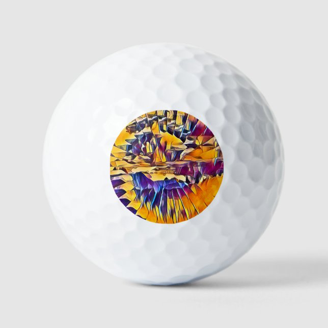 RIVER WATER  GOLF BALLS (Front)