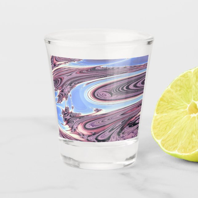 RIVER WATER SHOT GLASS (Front)