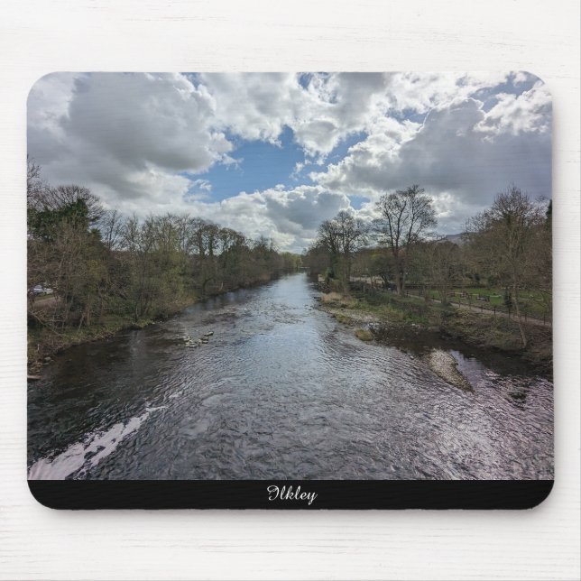 River Wharfe Mouse Pad (Front)