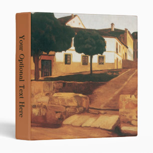 Rivera’s “Street in Avila” art binder