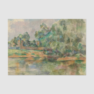 Riverbank by Cezanne Tissue Paper