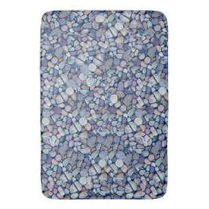 Riverbed decor bath mat