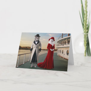 Riverboat Cats Card